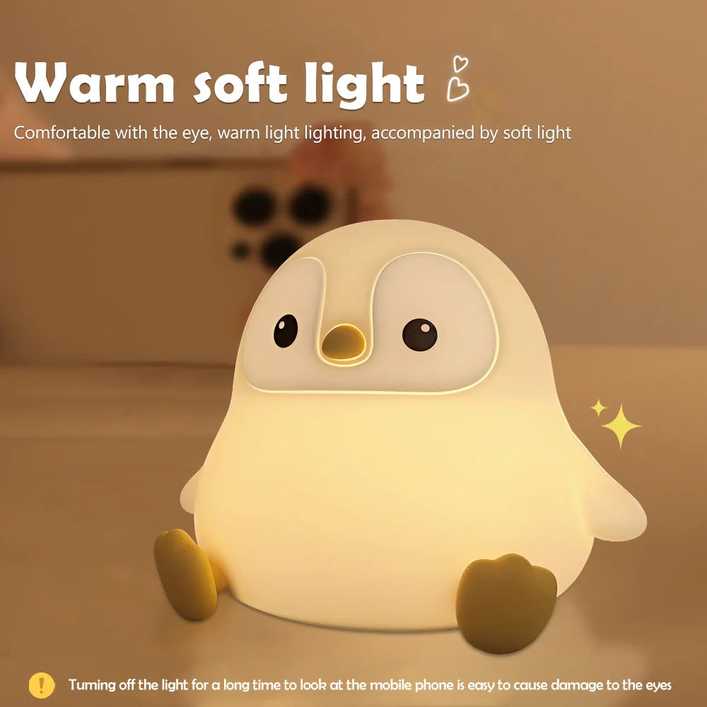Positive Penguin Cheerful Table Lamp