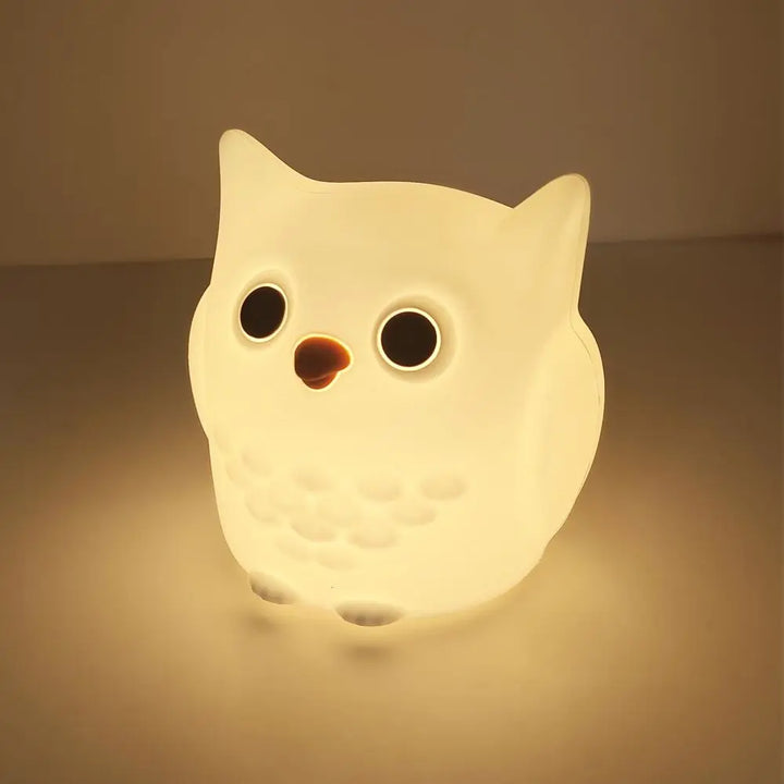 Silicone Dog Night Light Kids’ Touch Lamp