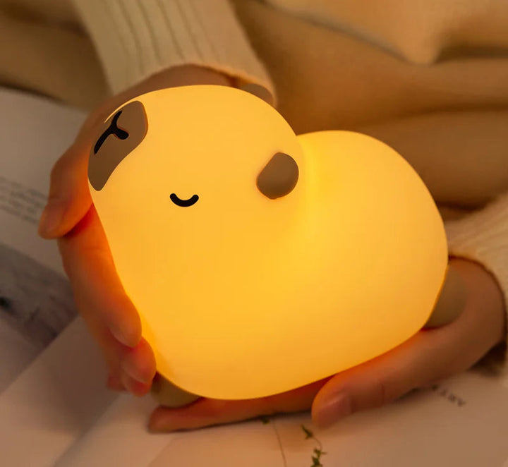 Comfortable Capybara Lamp