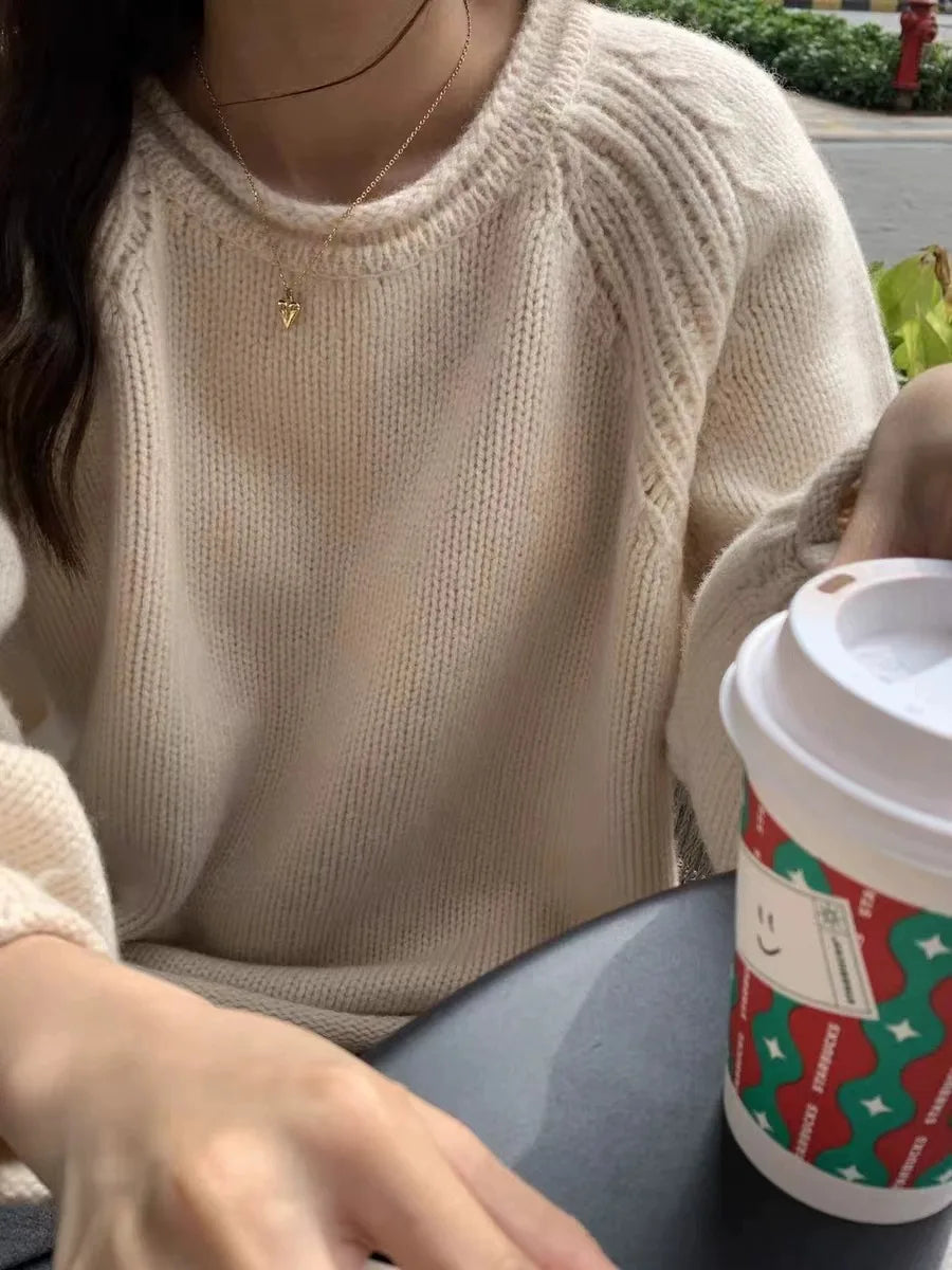 Aria Cozy Oversized Knit Sweater
