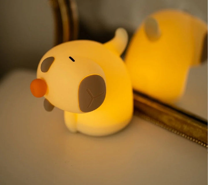 Comfortable Capybara Lamp
