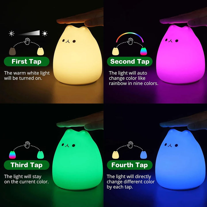 Curious Cat Playful Table Lamp
