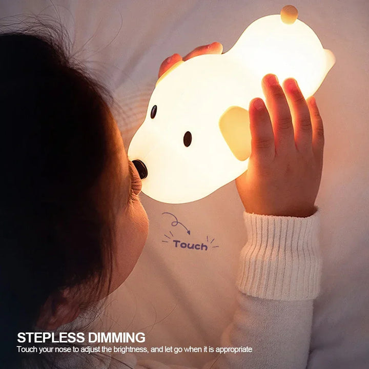 Pleasing Puppy Kid's Lamp