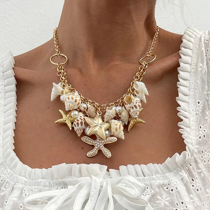 Beach Muse I Shell Necklace