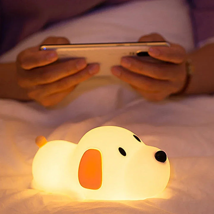 Pleasing Puppy Kid's Lamp