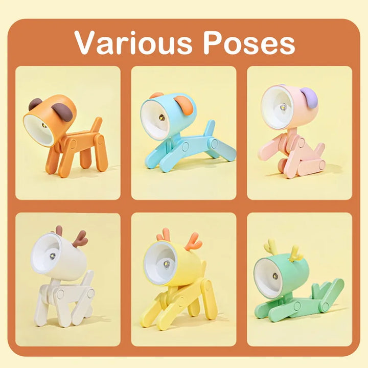 Cute Pet Night Light Kid's Desk Lamp