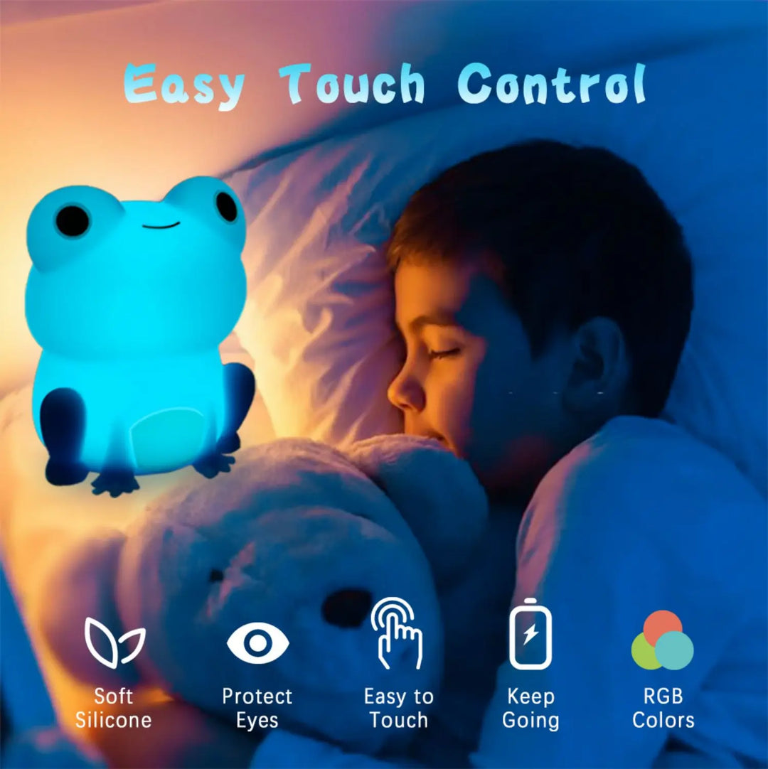 Fatigued Froggy Sleepy Table Lamp