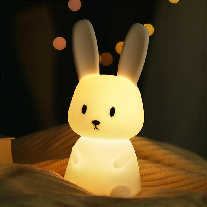 Resting Rabbit Kid's Table Lamp