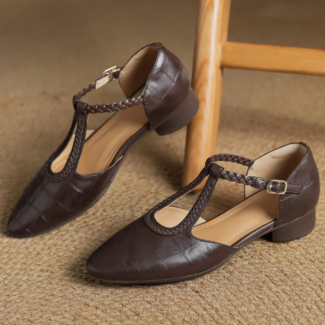 Veronica - Leather Sandals