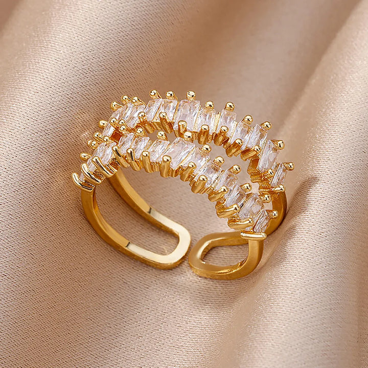 Yuzu - Double Layer Zirconia Ring