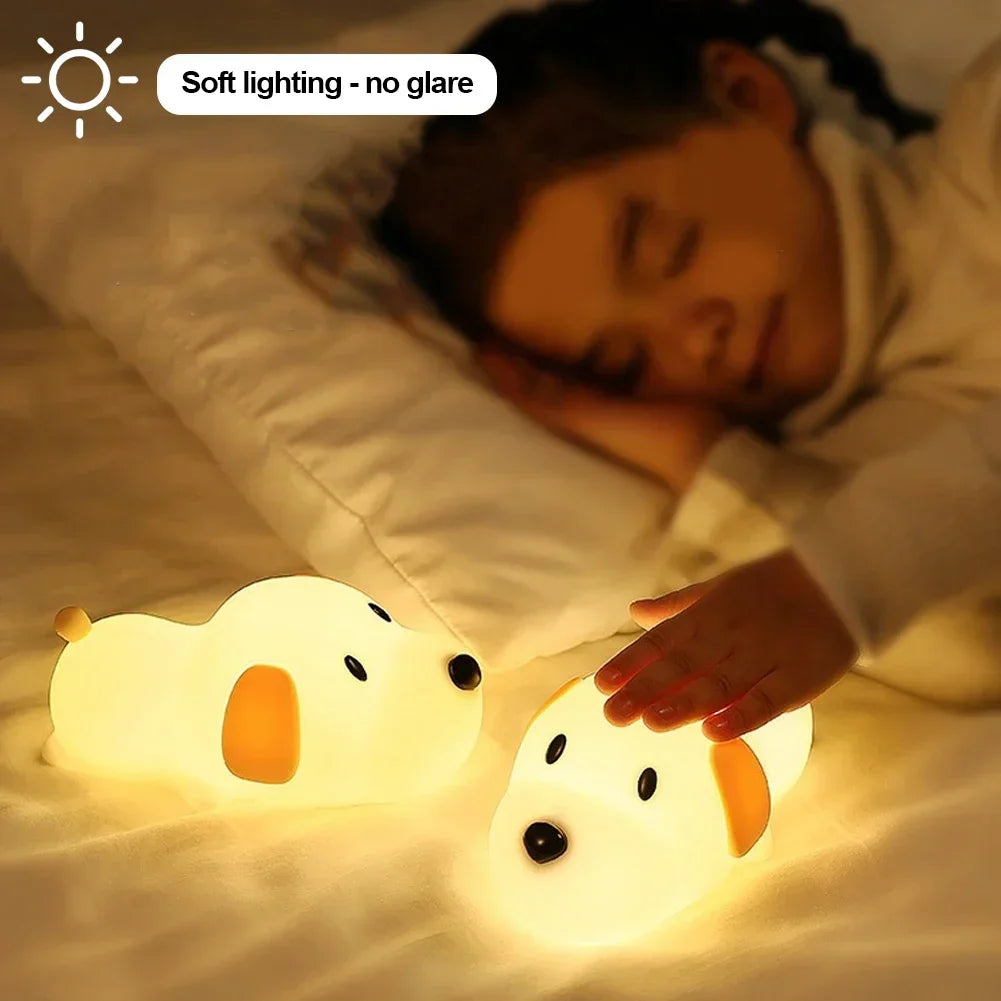 Pleasing Puppy Kid's Lamp