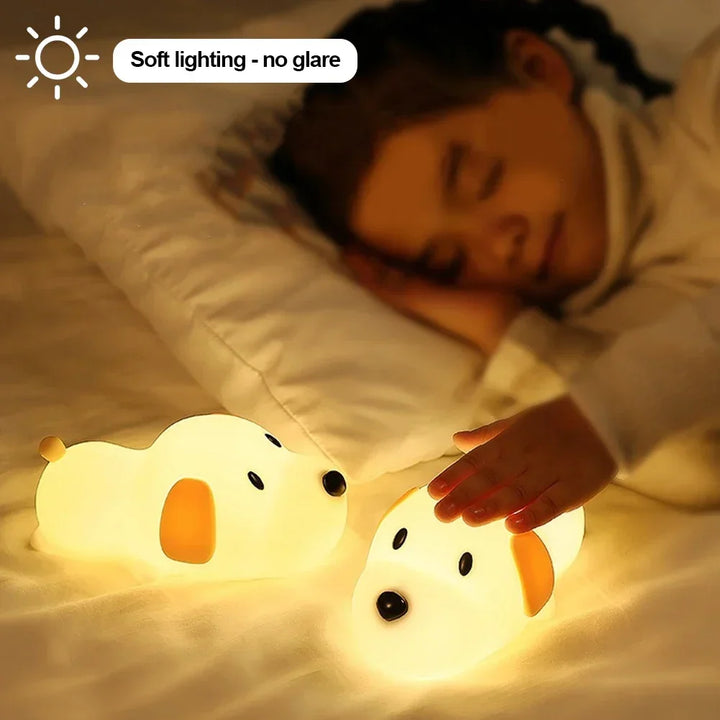 Pleasing Puppy Kid's Lamp