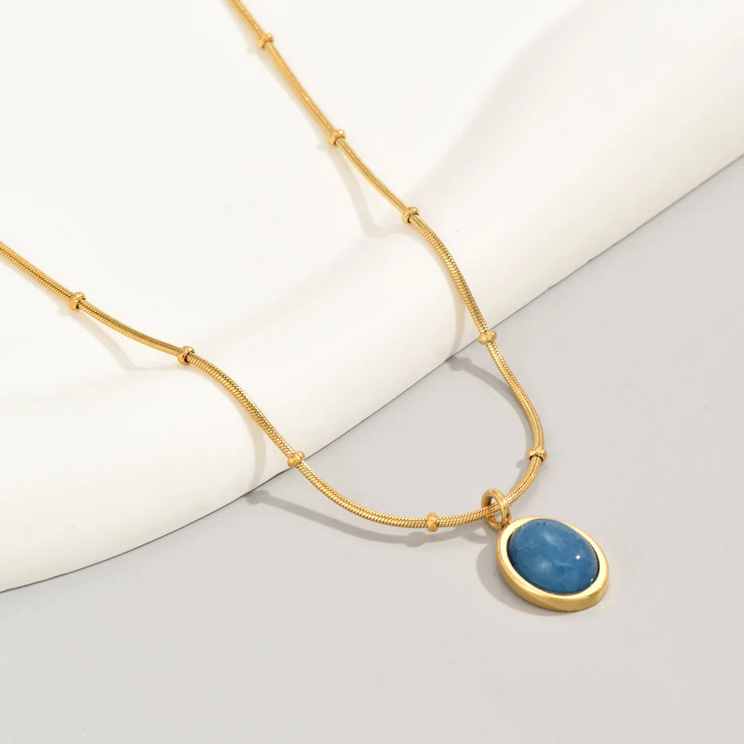 Blue Lagoon I Pearl Necklace