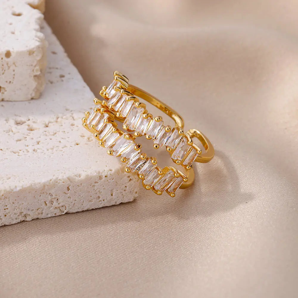 Yuzu - Double Layer Zirconia Ring