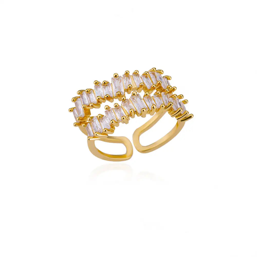Yuzu - Double Layer Zirconia Ring