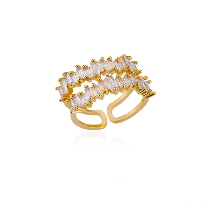 Yuzu - Double Layer Zirconia Ring