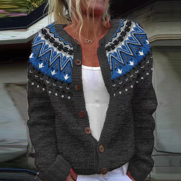 Jade | Vintage Icelandic cardigan