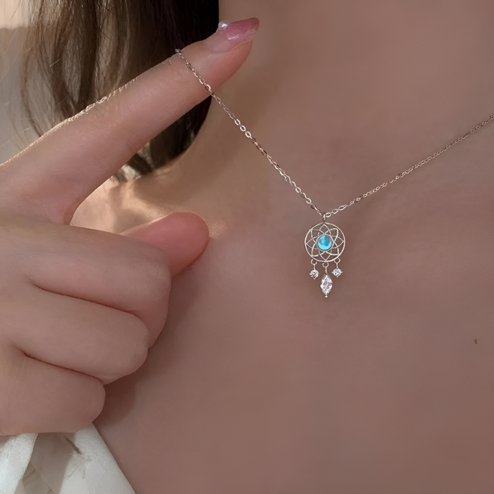 Women’s Dreamcatcher Moonstone Necklace