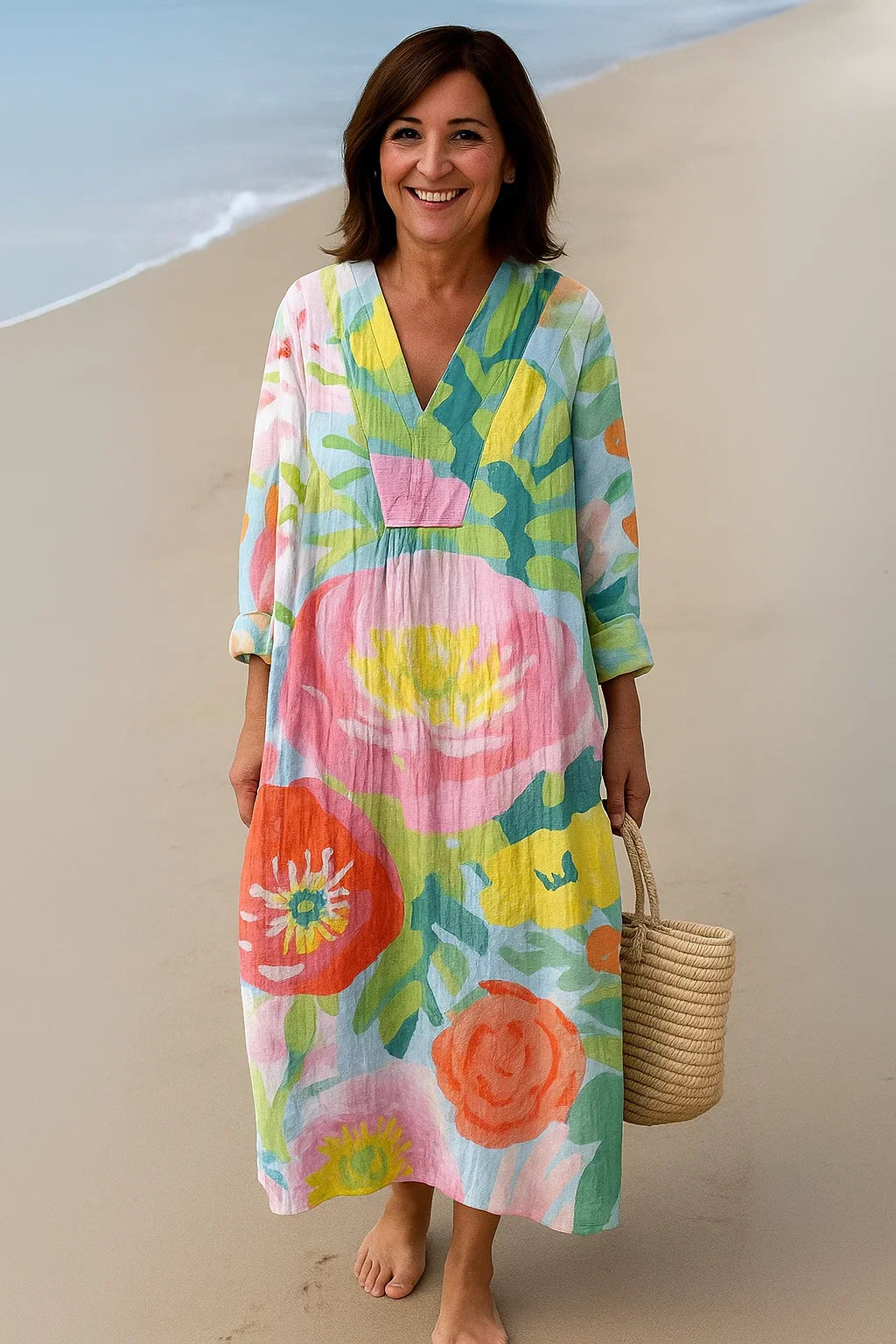 Women’s Nature-Inspired Art Dress