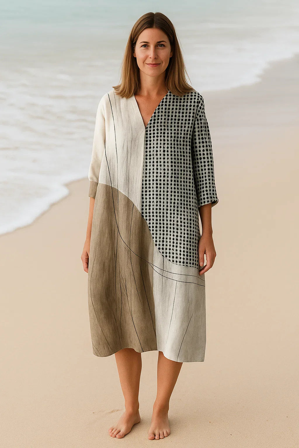Women’s Nature-Inspired Artistic Dress