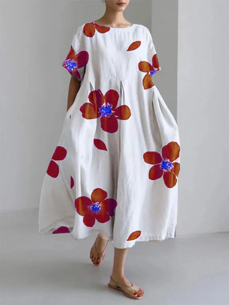 Caterina | Summer-Glow Floral Dress