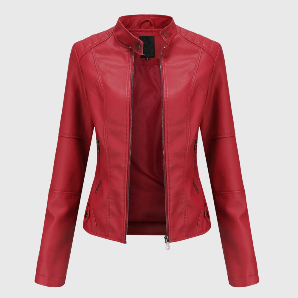 Giorgina™ - Stylish Leather Jacket for Women