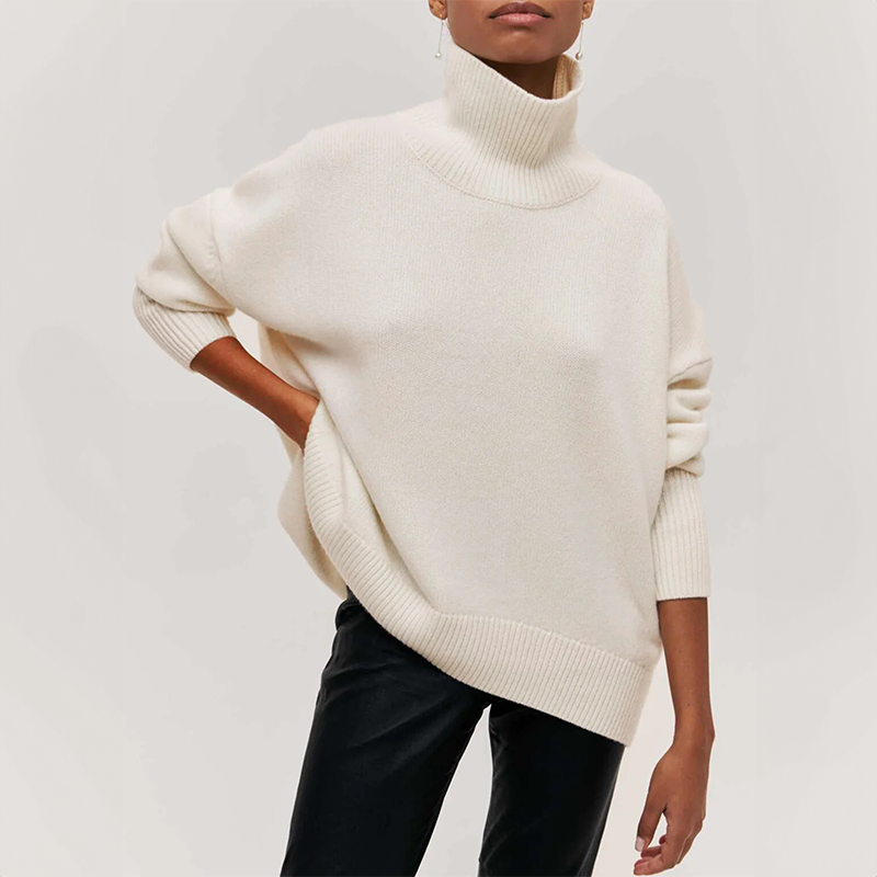 Knit Turtleneck Sweater
