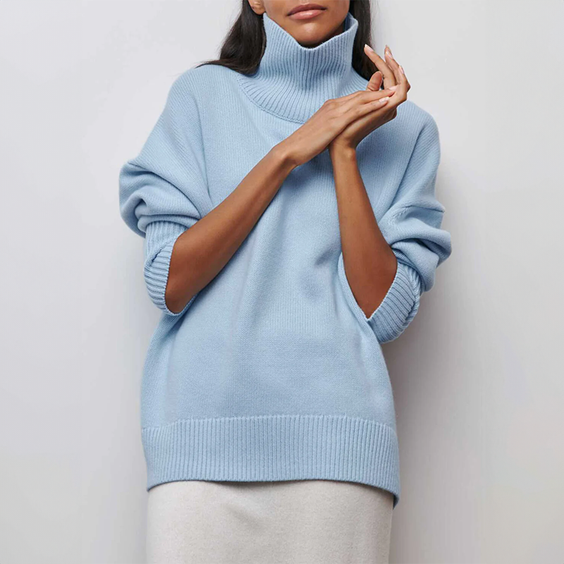 Knit Turtleneck Sweater