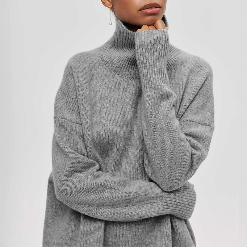 Knit Turtleneck Sweater