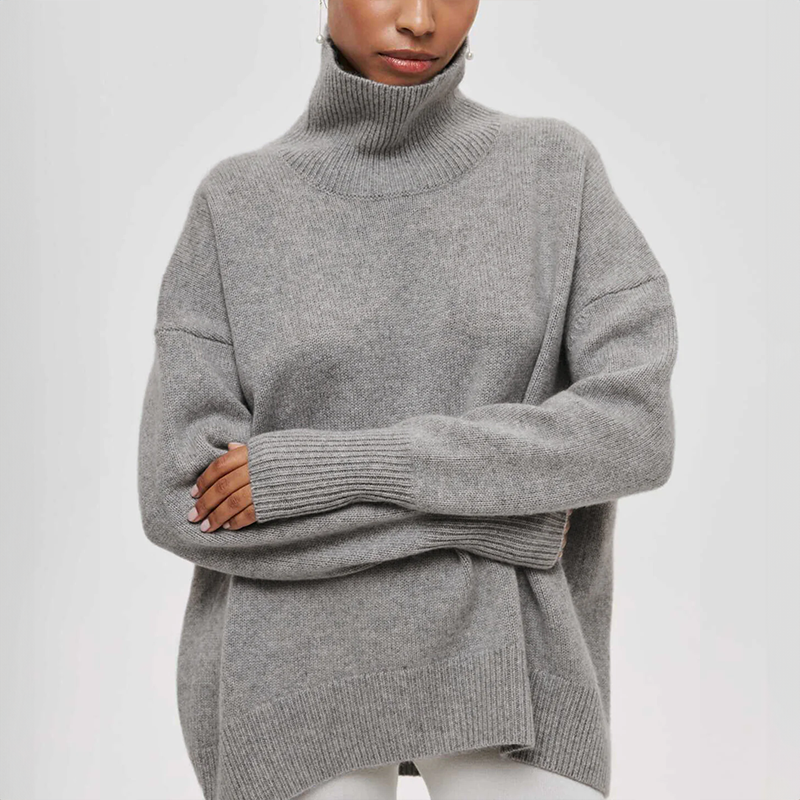 Knit Turtleneck Sweater