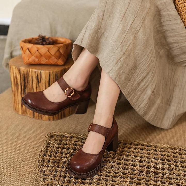 Agnes - Leather Sandals