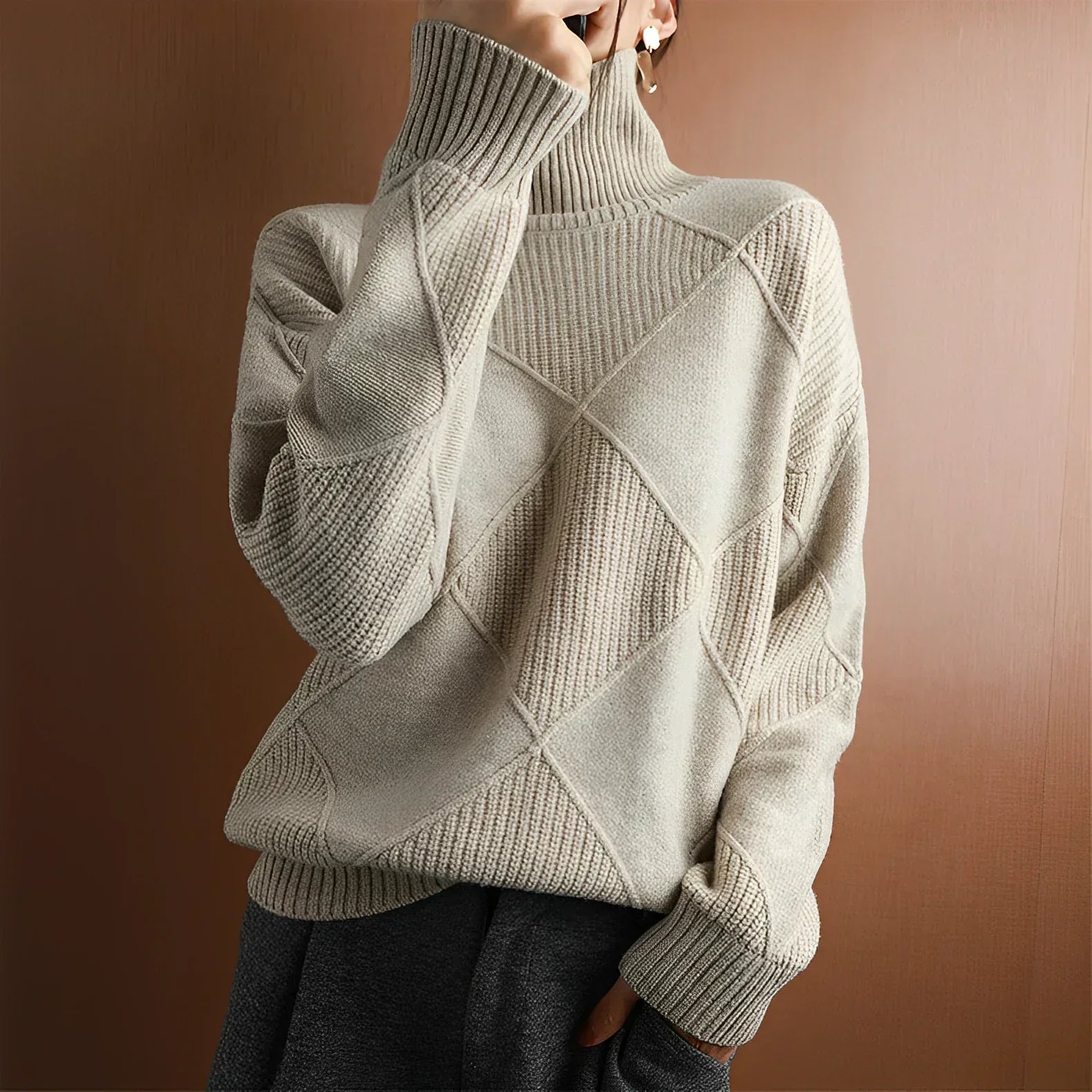 Chunky Turtleneck Sweater