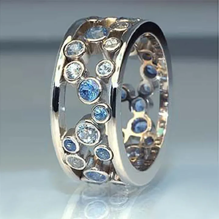Seraphina | Vintage Inlaid Zirconia Ring