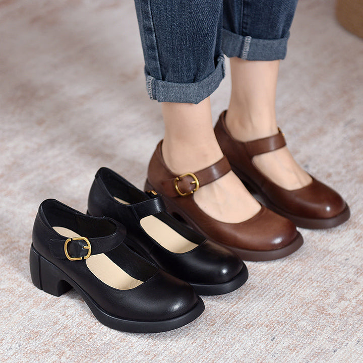 Agnes - Leather Sandals