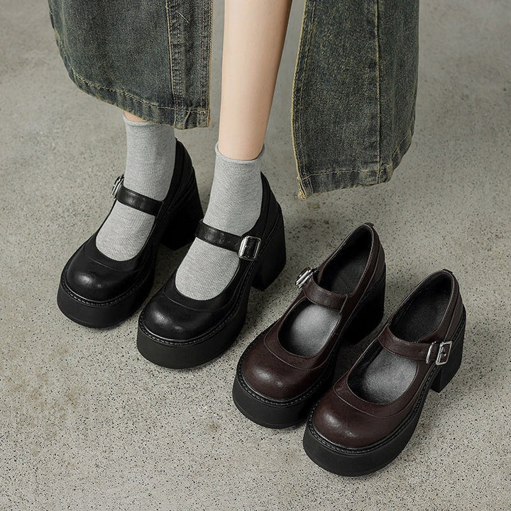 Lena - Leather Pumps