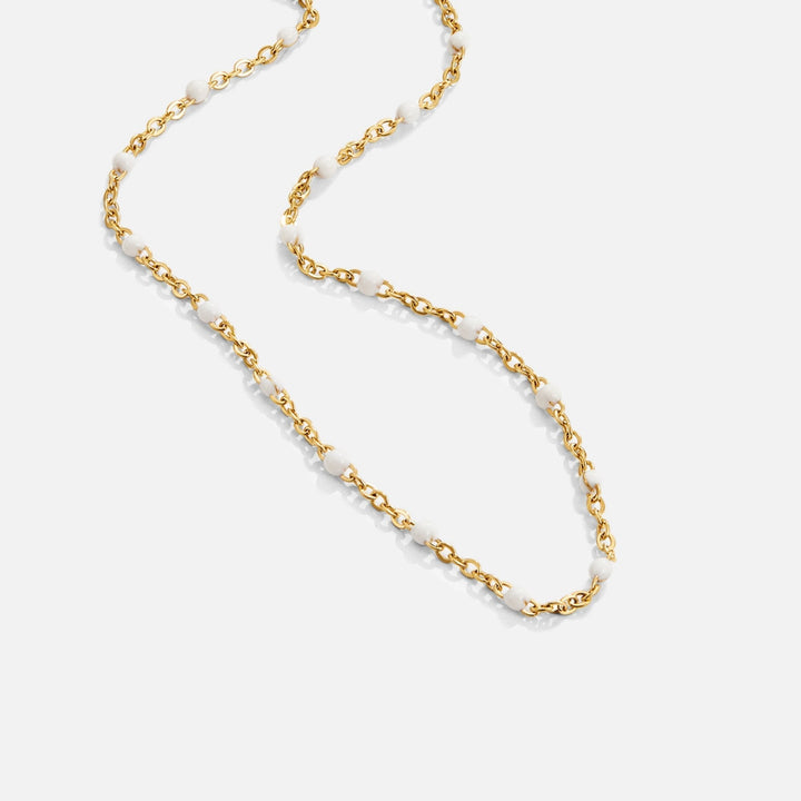 Clean White Touch Necklace