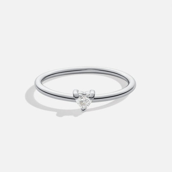 Amara | 'Little Love' Crystal Heart Ring