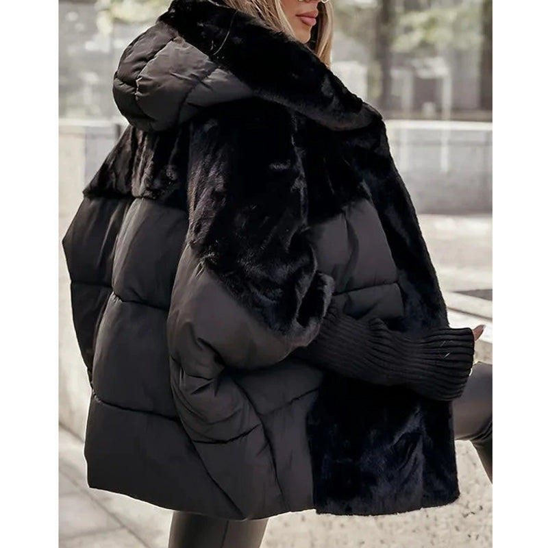 Luxury Oversized Hooded Puffer Jacket