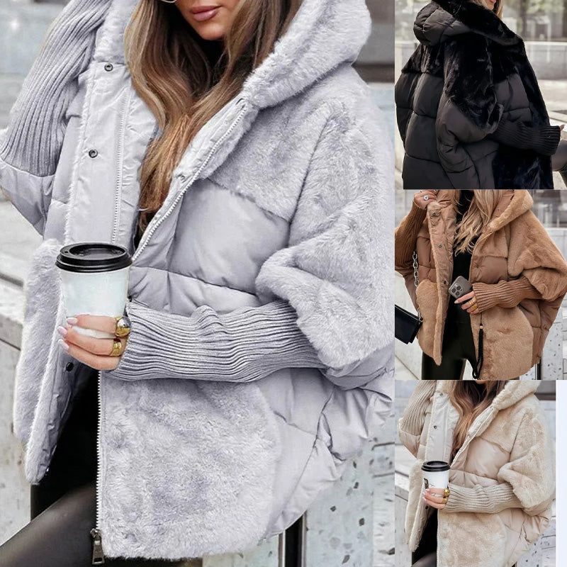 Luxury Oversized Hooded Puffer Jacket