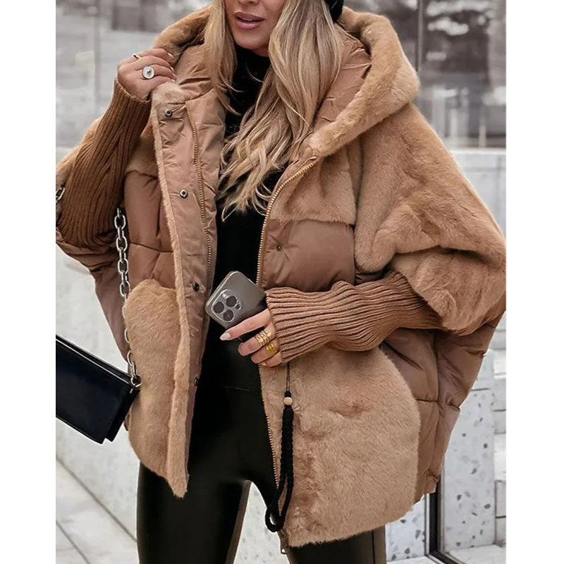 Oversized Hooded Coat