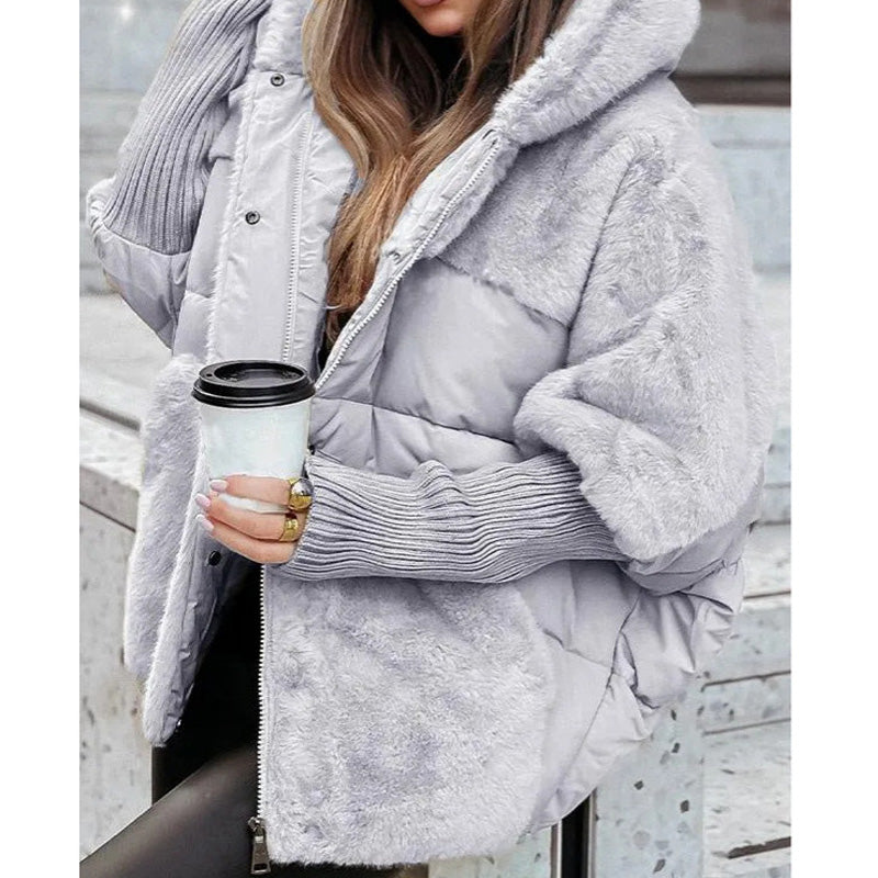 Oversized Hooded Coat