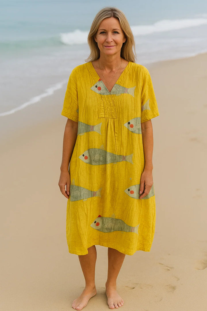 Women’s Art-Inspired Dress